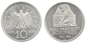 10 Euro Repubblica Federale di Germania (1990 - ) Argento 