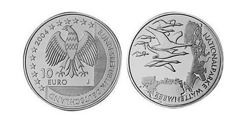 10 Euro Repubblica Federale di Germania (1990 - ) Argento 