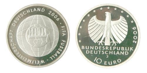 10 Euro Repubblica Federale di Germania (1990 - ) Argento 