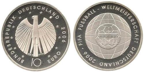 10 Euro Repubblica Federale di Germania (1990 - ) Argento 