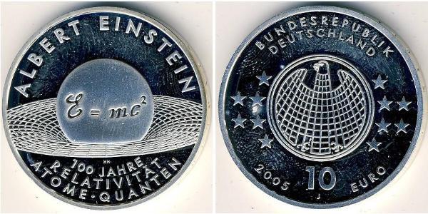 10 Euro Repubblica Federale di Germania (1990 - ) Argento 