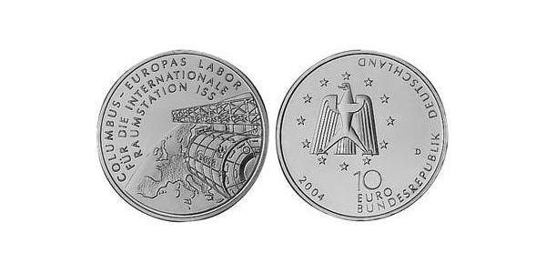 10 Euro Repubblica Federale di Germania (1990 - ) Argento 