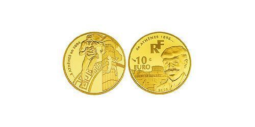 10 Euro French Fifth Republic (1958 - ) Gold 