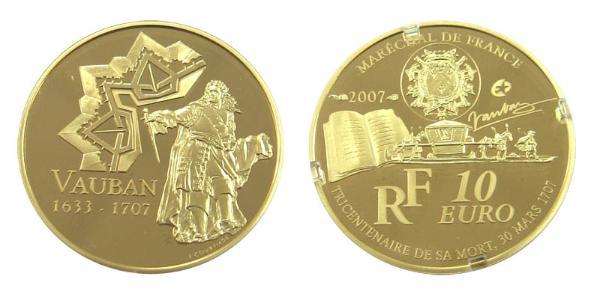 10 Euro Cinquième République (1958 - ) Or 