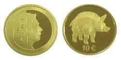 10 Euro Lussemburgo Oro 