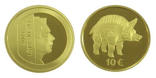 10 Euro Luxemburgo Oro 