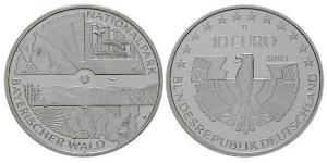 10 Euro Alemania Plata 