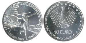 10 Euro Alemania (1990 - ) Plata 