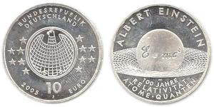 10 Euro Alemania (1990 - ) Plata 