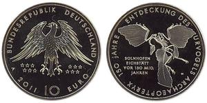 10 Euro Alemania (1990 - ) Plata 