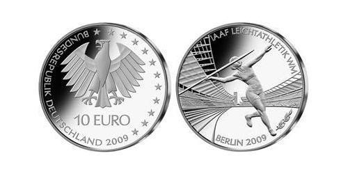 10 Euro Alemania (1990 - ) Plata 