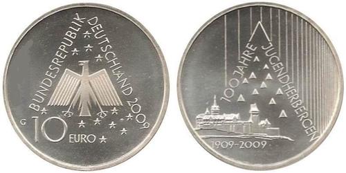 10 Euro Alemania (1990 - ) Plata 