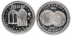 10 Euro Reino de España (1976 - ) Plata Juan Carlos I (1938 - )