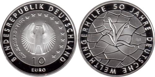 10 Euro Bundesrepublik Deutschland  (1990 - ) Silber 