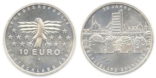 10 Euro Bundesrepublik Deutschland  (1990 - ) Silber 