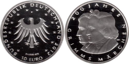 10 Euro Bundesrepublik Deutschland  (1990 - ) Silber 