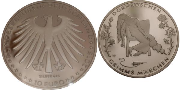 10 Euro Bundesrepublik Deutschland  (1990 - ) Silber 