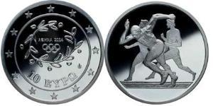 10 Euro Hellenische Republik (1974 - ) Silber 