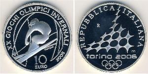 10 Euro Italien Silber 