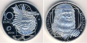 10 Euro Italien Silber 