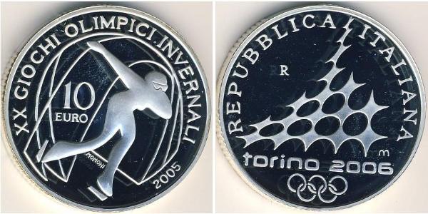 10 Euro Italien Silber 