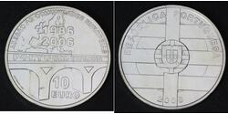 10 Euro Portugal Silber 