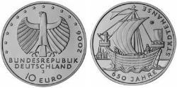 10 Euro Federal Republic of Germany (1990 - ) Silver 