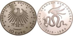 10 Euro Federal Republic of Germany (1990 - ) Silver 