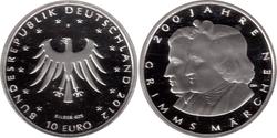 10 Euro Federal Republic of Germany (1990 - ) Silver 