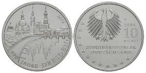 10 Euro Federal Republic of Germany (1990 - ) Silver 