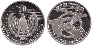 10 Euro Federal Republic of Germany (1990 - ) Silver 