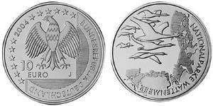 10 Euro Federal Republic of Germany (1990 - ) Silver 