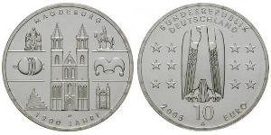 10 Euro Federal Republic of Germany (1990 - ) Silver 