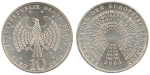 10 Euro Federal Republic of Germany (1990 - ) Silver 