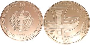 10 Euro Federal Republic of Germany (1990 - ) Silver 