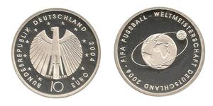 10 Euro Federal Republic of Germany (1990 - ) Silver 