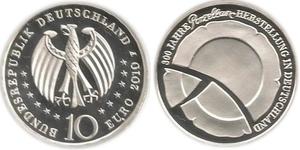 10 Euro Federal Republic of Germany (1990 - ) Silver 