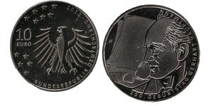 10 Euro Federal Republic of Germany (1990 - ) Silver 