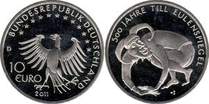 10 Euro Federal Republic of Germany (1990 - ) Silver 