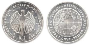 10 Euro Federal Republic of Germany (1990 - ) Silver 