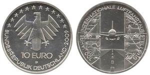 10 Euro Federal Republic of Germany (1990 - ) Silver 