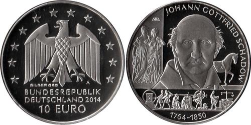 10 Euro Federal Republic of Germany (1990 - ) Silver 