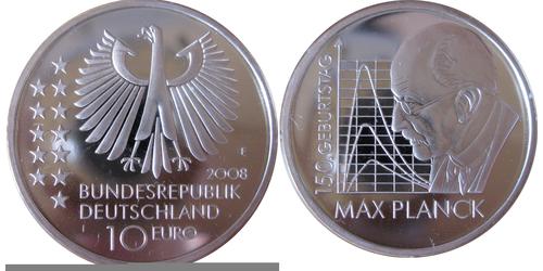 10 Euro Federal Republic of Germany (1990 - ) Silver 