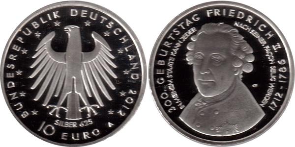 10 Euro Federal Republic of Germany (1990 - ) Silver 