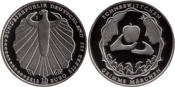 10 Euro Federal Republic of Germany (1990 - ) Silver 