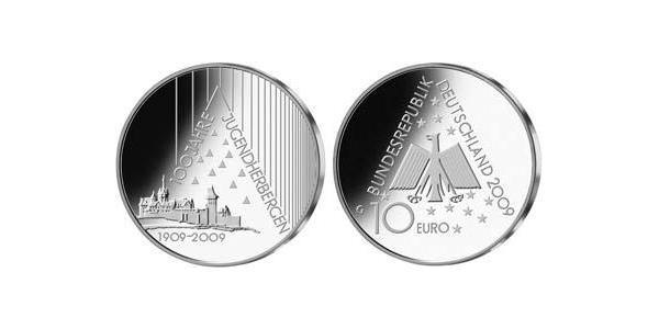 10 Euro Federal Republic of Germany (1990 - ) Silver 