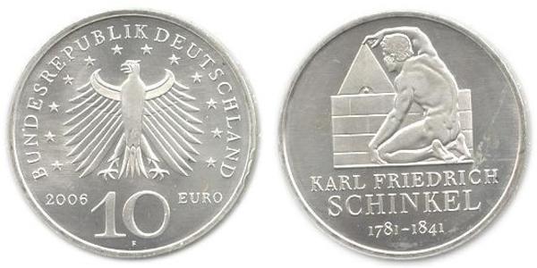 10 Euro Federal Republic of Germany (1990 - ) Silver 