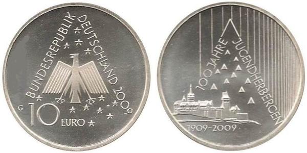 10 Euro Federal Republic of Germany (1990 - ) Silver 