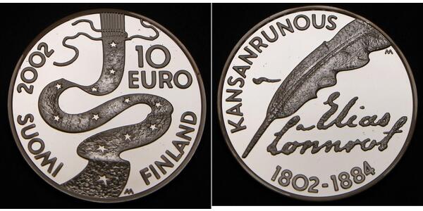 10 Euro Finland (1917 - ) Silver 
