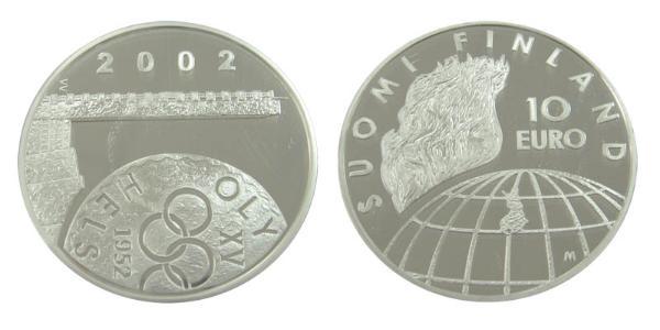 10 Euro Finland (1917 - ) Silver 